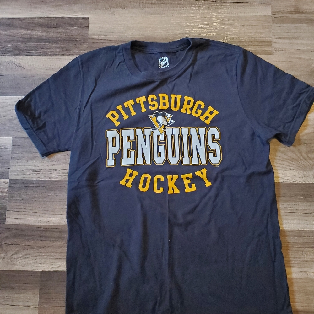 Slightly Used Boys Penguins Shirt